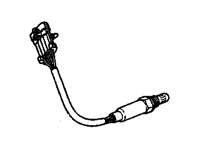 1996 GMC Sonoma Oxygen Sensor - 19178937