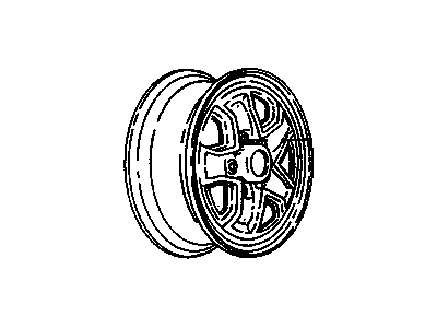 1985 Chevrolet Cadet Spare Wheel - 22548114