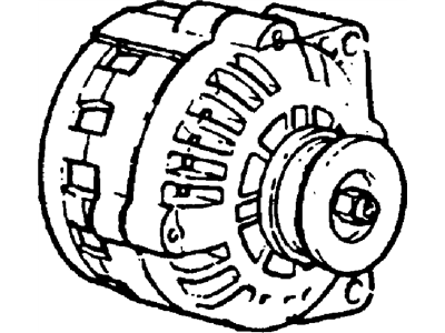 GMC Safari Alternator - 19244789