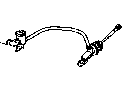 Cadillac CTS Clutch Master Cylinder - 12576608