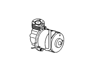 GM 12494811 Compressor Asm,Auto Level Control Air