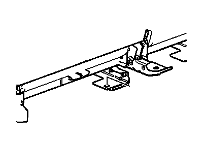 GM 25783111 Seat Assembly, Rear #2 *Ebony