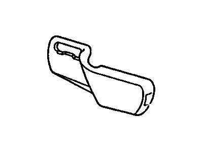 GM 20691902 Armrest,Rear Side Door