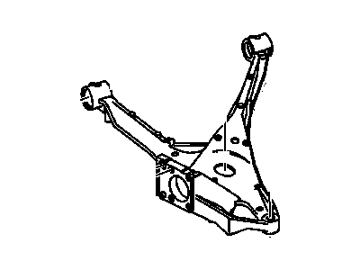 25820032 - Genuine GM Rear Suspension Control Arm Assembly