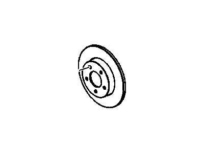 Oldsmobile Aurora Brake Disc - 18021768