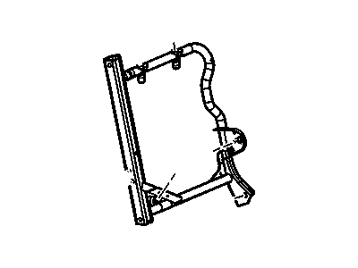 GM 89046625 Frame,Passenger Seat Back Cushion