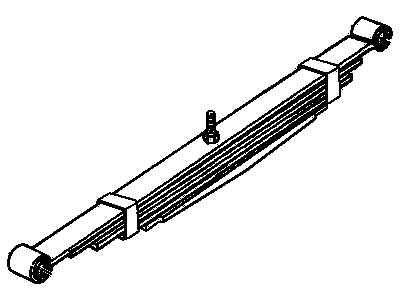 GM 84950708 Spring Assembly, Rear Leaf