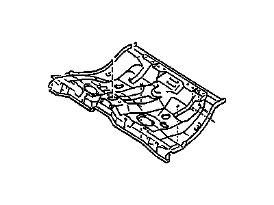1998 Chevrolet Prizm Floor Pan - 94858797