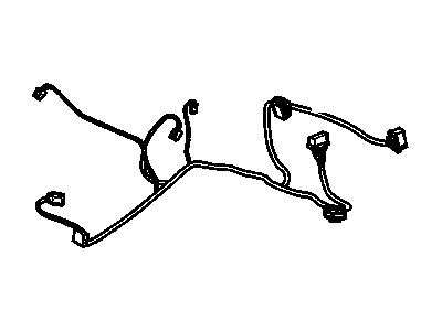 GM 15255596 Harness Assembly, A/C Control & Module Wiring