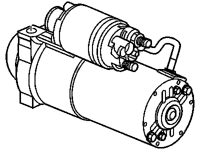 Cadillac CTS Starter - 89017491