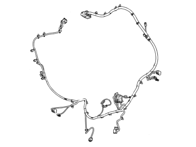 GM 85115686 Harness Assembly, L/Gate Wrg