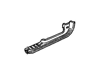 GM 15594895 Plate, Front Door Sill L.H.