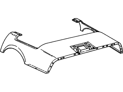 GM 14092651 Panel Assembly, Body Upr Rr