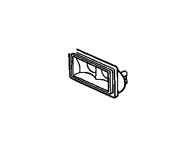 GM 19178229 Headlamp Capsule Assembly