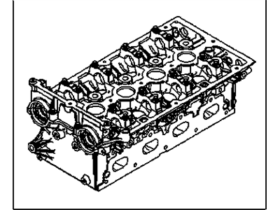 2009 Chevrolet Aveo Cylinder Head - 55578489