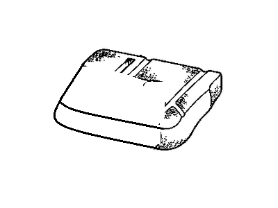 GM 12377649 Pad,Driver Seat Cushion