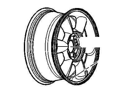 2007 GMC Envoy Spare Wheel - 9595182