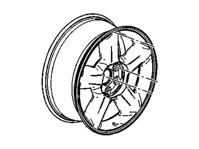 2012 Chevrolet Suburban Spare Wheel - 9597685