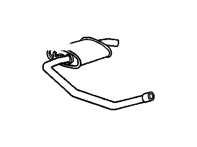 Oldsmobile Calais Exhaust Pipe - 22545677