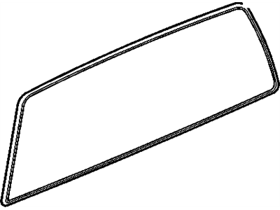 GM 15198870 Window Assembly, Rear