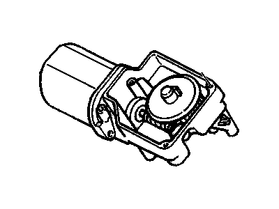 GM 12365366 Motor,Windshield Wiper