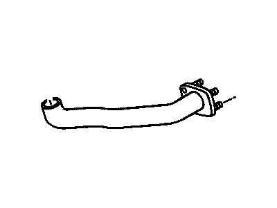 GM 15713518 Exhaust Manifold Pipe Assembly *Marked Print