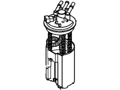 1998 GMC Suburban Fuel Pump - 19369886