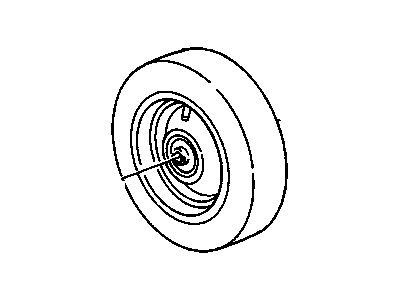 GMC Syclone Spare Wheel - 9591883