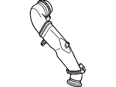 GM 98050150 Adapter, Exhaust Turbo Inlet Pipe