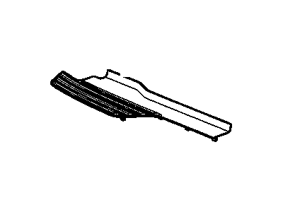 GM 15790501 Pad, Rear Bumper Fascia Upper