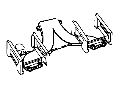 GM 15697623 Outlet Assembly, Floor Air