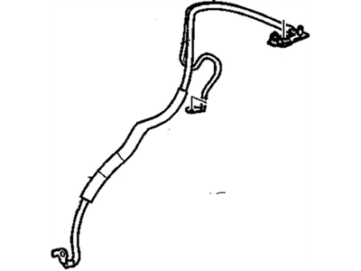 GM 19116221 Cable Asm,Battery Negative(W/ Rvc Sensor)(41"Long)