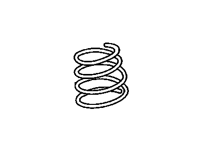 2010 Pontiac Vibe Coil Springs - 19184395