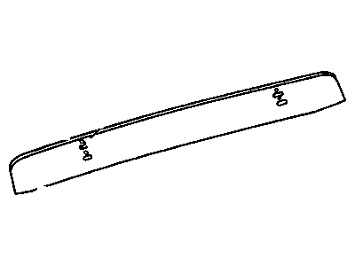 GM 14057649 Deflector, End Gate Window Air