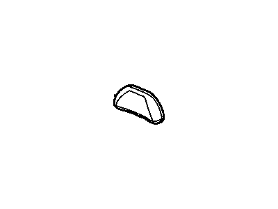 GM 88936739 COVER, Seat Headrest