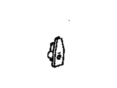 GM 22569336 BEZEL, Coat Hook