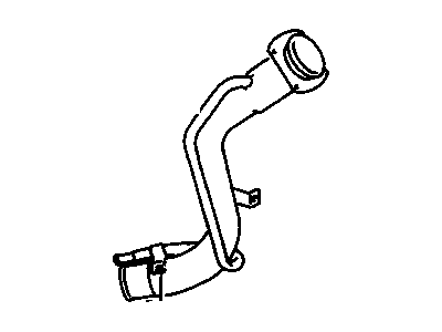 Chevrolet Metro Fuel Filler Hose - 91173417