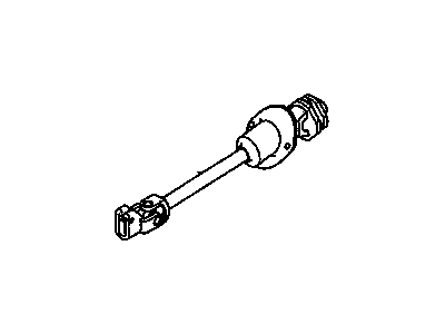 2007 Hummer H3 Steering Shaft - 19256703