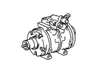 1988 Chevrolet Nova A/C Compressor - 12367707