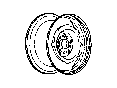 Chevrolet Caprice Spare Wheel - 9592361