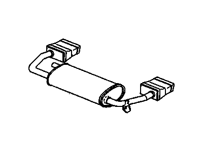 GM 3523630 Muffler Assembly