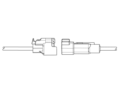 2019 Buick LaCrosse Body Wiring Harness Connector - 19300576