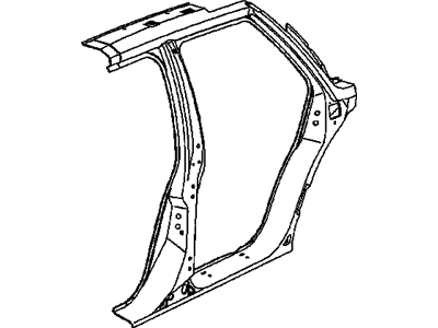 GM 21126025 Panel Asm,Rear Side Door Opng Frame