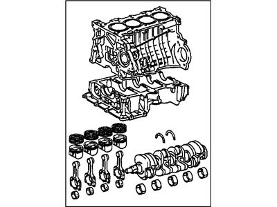 GM 88974678 Engine,(Service Partial)