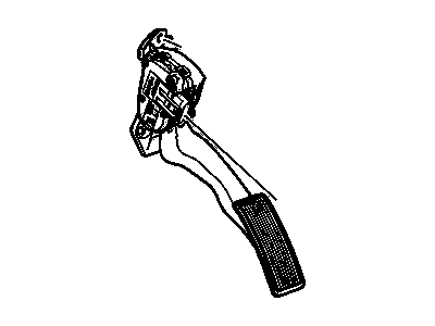 GM 25832864 Pedal Assembly, Accelerator