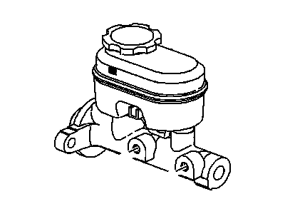 Saturn SW1 Brake Master Cylinder - 21013194