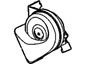 Chevrolet HHR Horn - 84501956 Horn Assembly, Single (Low Note)