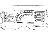 Chevrolet Astro Instrument Cluster - 25088471 CLUSTER A