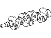 Chevrolet Nova Crankshaft - 94853352 Engine Crankshaft