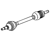 Chevrolet Blazer Axle Shaft - 26033364 Shaft,Rear Axle